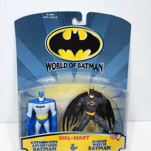 Hasbro World of Batman 2 Pack Action Figures Walmart Knight Watch Gotham NEW